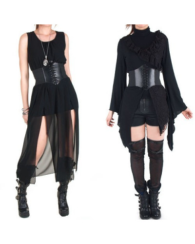 Korsettähnlicher Gothic Gürtel