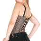 Corset Noir et Marron