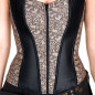 Corset Noir et Marron