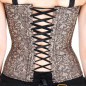 Corset Noir et Marron