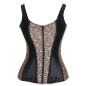 Corset Noir et Marron