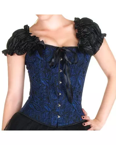 Blue Corset with Lace from Style Brand at €21.50