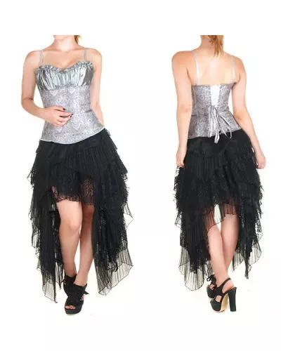 Grey Brocade Corset from Style Brand at €25.00
