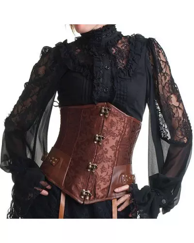 Brown Corset with Lacings from Style Brand at €29.00