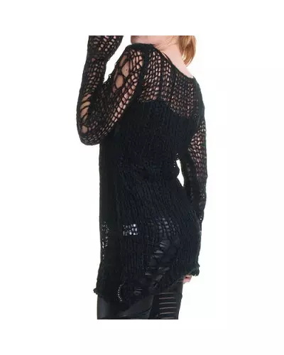 Camisola com Furos da Marca Punk Rave por 29,50 €