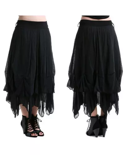 Black Skirt with Peaks from Style Brand at €19.00