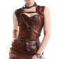 Corset Marrom com Bolsos Corset Marrom com Bolsos
