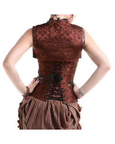 Corset Steampunk con Bolero