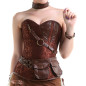 Brown Corset with Bolero