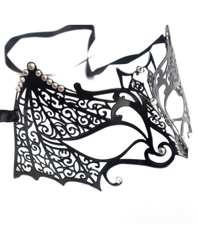 Mascara Metal Murciélago Brillantes