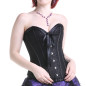 Black Corset with Brocade