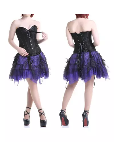 Black Corset with Brocade from Style Brand at €25.00