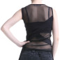 Asymmetric T-Shirt with Tulle Asymmetric T-Shirt with Tulle
