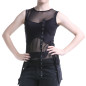 T-Shirt Assimétrica com Tule T-Shirt Assimétrica com Tule