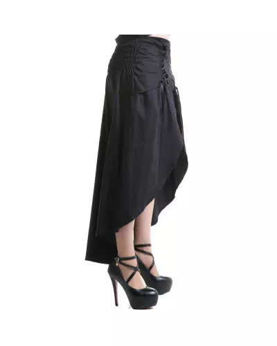 Skirt with Lace and Lacings from Crazyinlove Brand at €35.00
