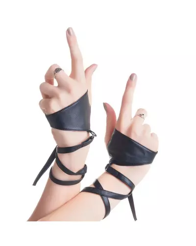 Fingerless Gloves Made of Leather from Style Brand at €5.90