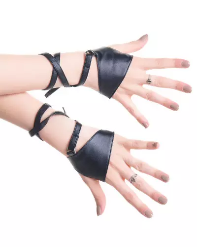 Fingerless Gloves Made of Leather from Style Brand at €5.90