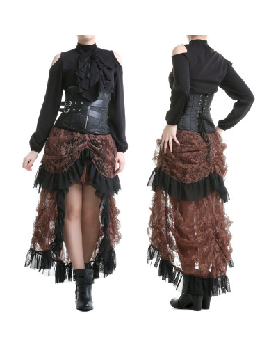 T-shirt avec Jabot Amovible
