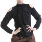 T-shirt avec Jabot Amovible T-shirt avec Jabot Amovible
