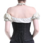 Black Underbust Corset with Chains Black Underbust Corset with Chains