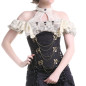 Serre Taille Noir Chaînes Dorés Serre Taille Noir Chaînes Dorés