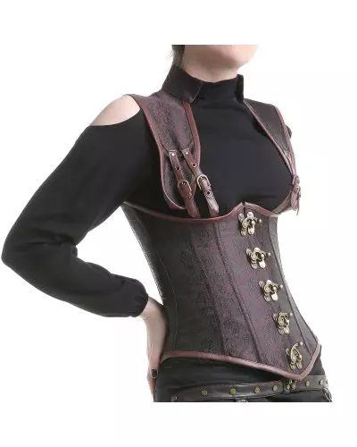 Underbust Corset with Straps from Style Brand at €45.00
