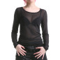 Camiseta Transparente de Tul Camiseta Transparente de Tul