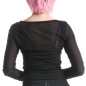 Camiseta Transparente de Tul Camiseta Transparente de Tul