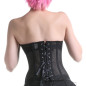 Corset Made of Mesh and Faux Leather Corset Made of Mesh and Faux Leather