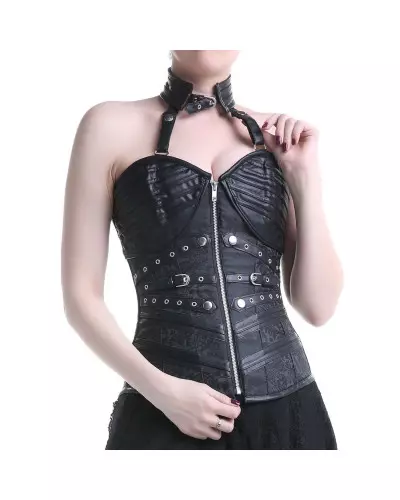 Underbust Corset with Straps and Stripes from Style Brand at €49.00