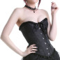 Corset de Brocard Noir Corset de Brocard Noir