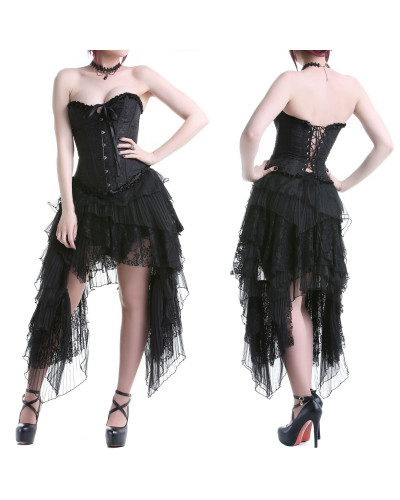 Corset de Brocard Noir