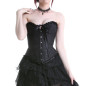 Corset de Brocard Noir Corset de Brocard Noir