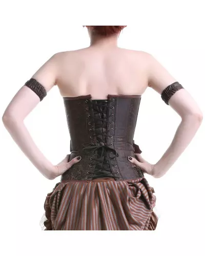 Brown Corset with Buckle from the Style Brand