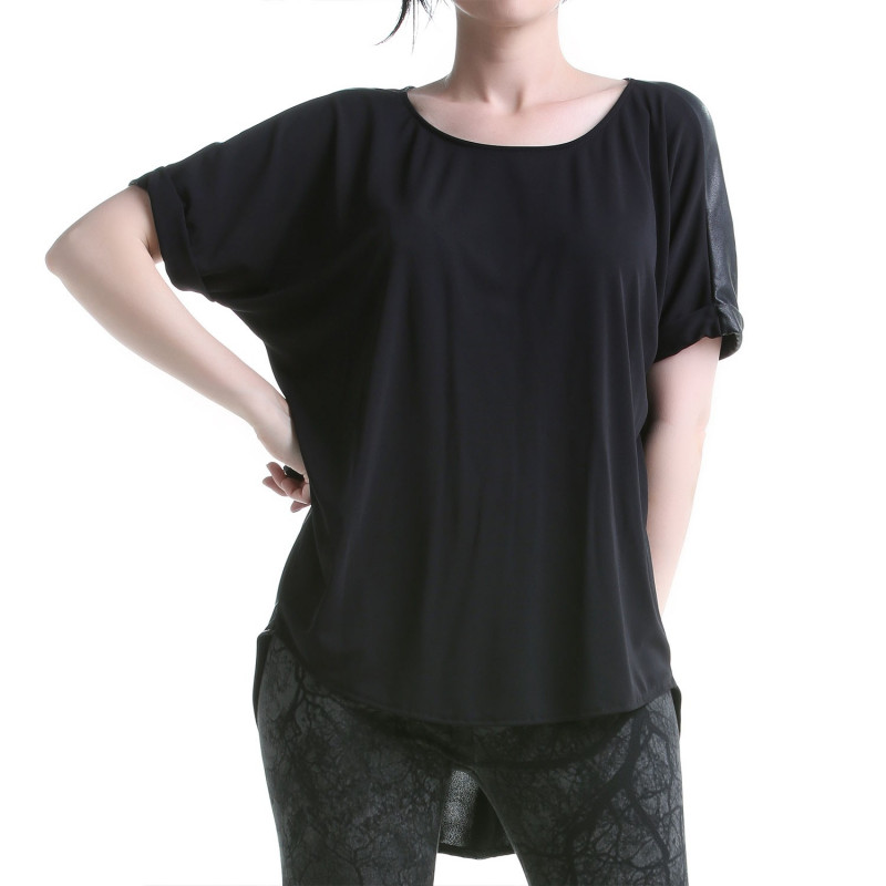 T-shirt Bi-Matière Large