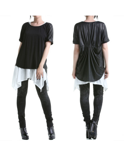 T-shirt Bi-Matière Large