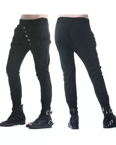 Pantalon Baggy avec Boutons de la Marque Style à 19,90 €