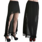 Black Skirt with Lace