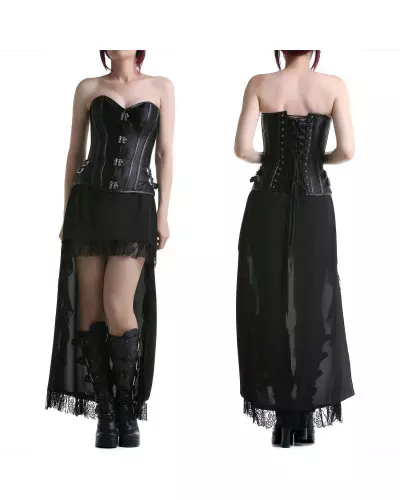 Black Skirt with Lace from Crazyinlove Brand at €25.00