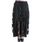 Long Skirt with Satin