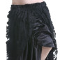 Long Skirt with Satin