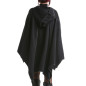 Black Poncho with Hood Black Poncho with Hood