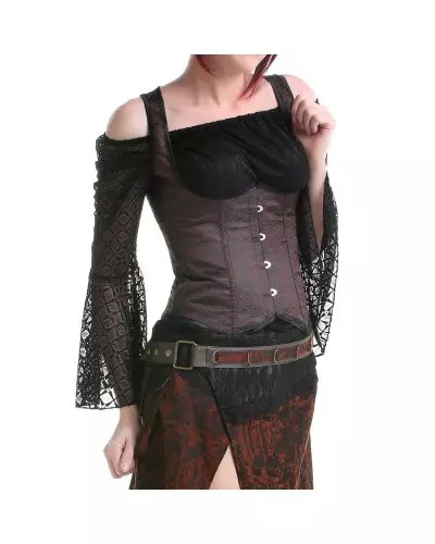 Brown Underbust Corset from Style Brand at €25.00