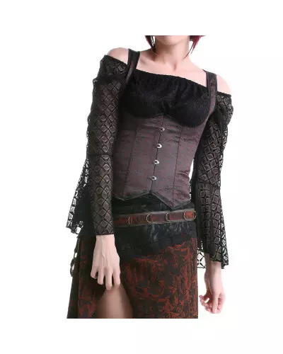 Brown Underbust Corset from Style Brand at €25.00