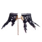 Schwarzes Halsband aus Häkelspitze Schwarzes Halsband aus Häkelspitze