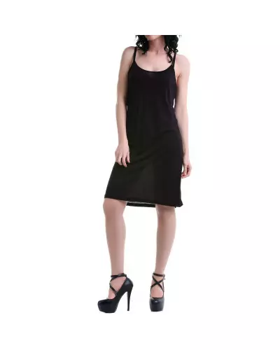 Black Dress with Straps from Style Brand at €9.00