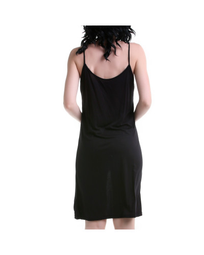 Top Largo de Color Negro