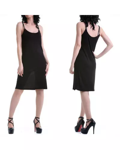 Black Dress with Straps from Style Brand at €9.00