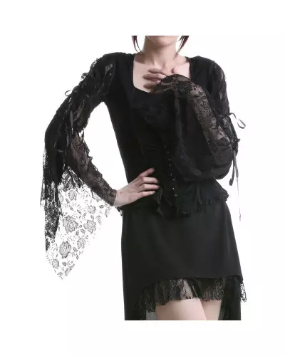 T-Shirt with Lace from Punk Rave Brand at €65.00