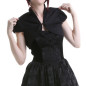 Bolero Negro Cuello Mao Bolero Negro Cuello Mao